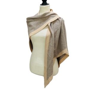 Knitted Triangle Scarf